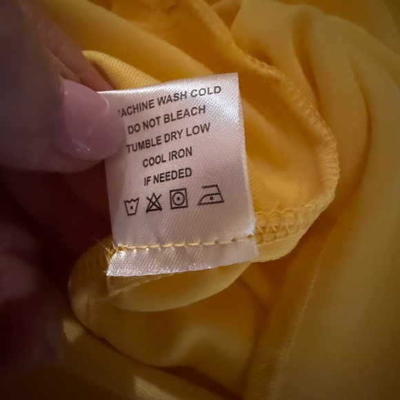 NEW with Tag Tacera Yellow Midi Sleeveless Dress - Picture 11 of 11